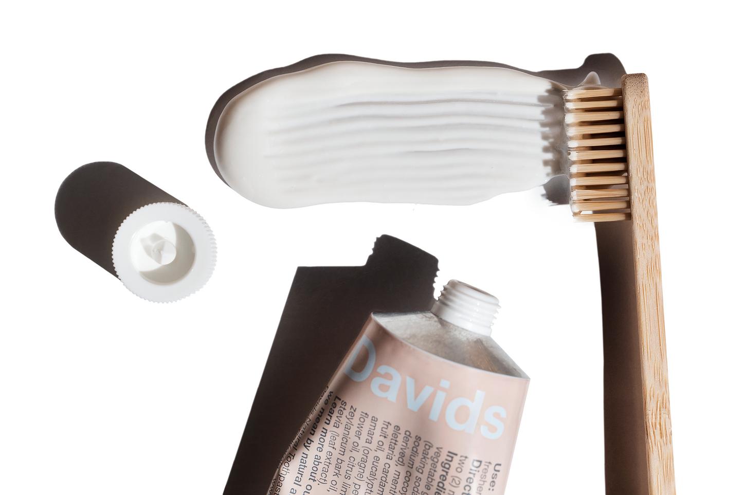 Davids premium toothpaste / herbal citrus peppermint