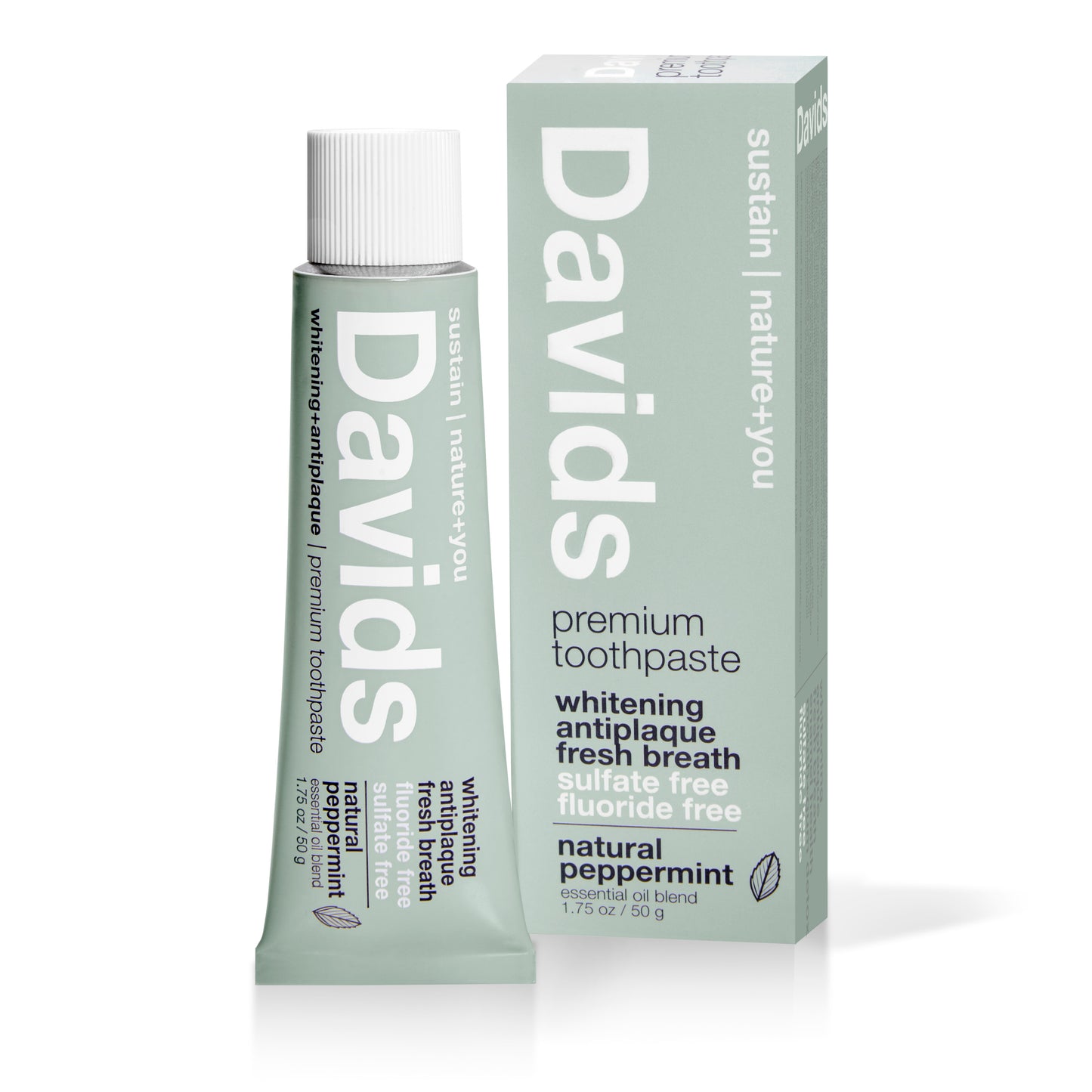 Davids premium toothpaste / peppermint