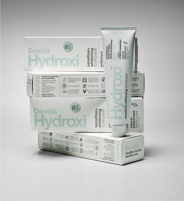 Davids Hydroxi™ švari + saugi alternatyva fluoridui