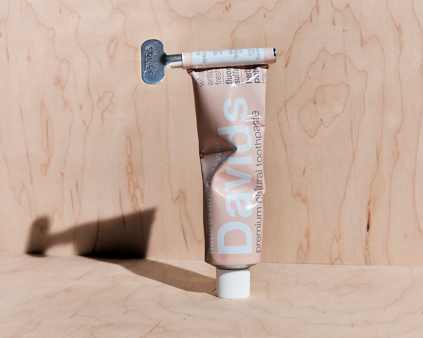 Davids premium toothpaste / herbal citrus peppermint