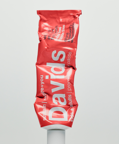 Davids kids + adults premium toothpaste / strawberry watermelon