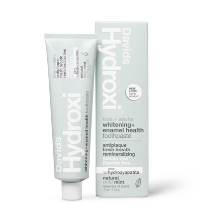 Davids Hydroxi™ kids + adults nano hydroxyapatite premium toothpaste / mild mint