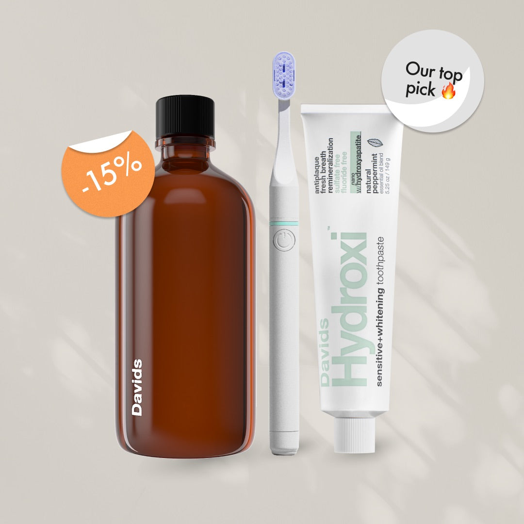 Kasdieninis dantų priežiūros rinkinys - jautriems dantims