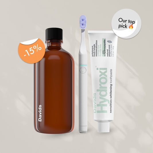 Kasdieninis dantų priežiūros rinkinys - jautriems dantims