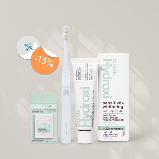 Kelioninis dantų priežiūros rinkinys